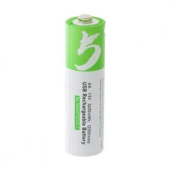 White Label USB Rechargeable AA Lithium Battery 1.5V 4-Pack -White Label Sales Store 182502 5 n