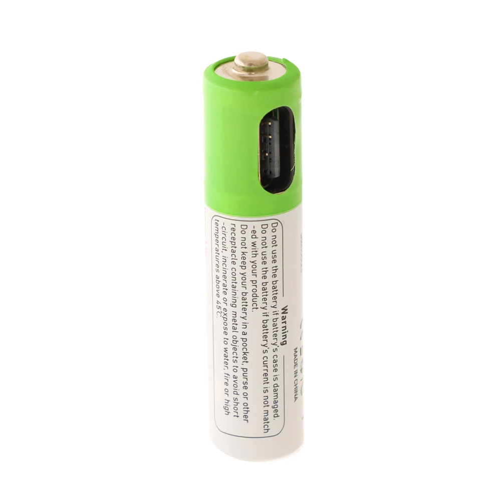 White Label USB Rechargeable AAA Lithium Battery 1.5V 4-pack 6 White Label USB Rechargeable AAA Lithium Battery 1.5V 4-pack - Image 6