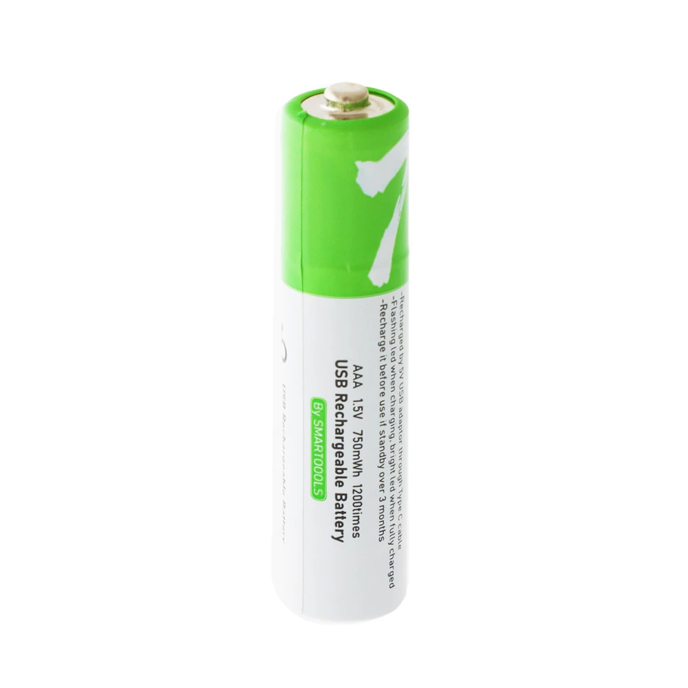 White Label USB Rechargeable AAA Lithium Battery 1.5V 4-pack 7 White Label USB Rechargeable AAA Lithium Battery 1.5V 4-pack - Image 7