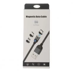 White Label Heavy Duty 3-in-1 Phone Charger Cable For Apple/Samsung/Micro USB