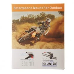 White Label Rail Mounted Phone Holder