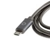 White Label Armoured Micro B USB Cable 1m