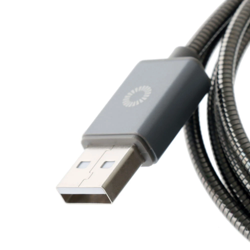 White Label Armoured Micro B USB Cable 1m 2 White Label Armoured Micro B USB Cable 1m - Image 2