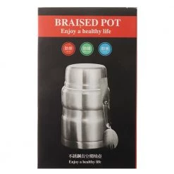 White Label Stainless Steel Thermal Food Flask 500ml
