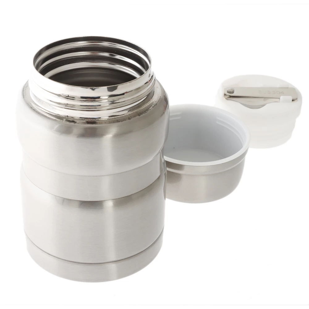 White Label Stainless Steel Thermal Food Flask 500ml 5 White Label Stainless Steel Thermal Food Flask 500ml - Image 5