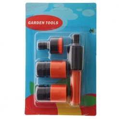 White Label Reinforced Flexible Garden Hose With Spray Nozzle 40m