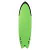 White Label Crocodile Pattern Surfboard 7ft