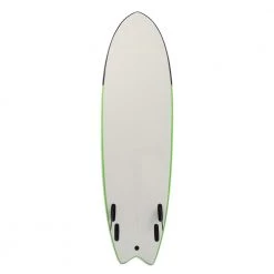 White Label Crocodile Pattern Surfboard 6ft