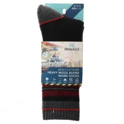 White Label Mens Extreme Heavy Wool Blend Socks 2-Pack Size 6-10