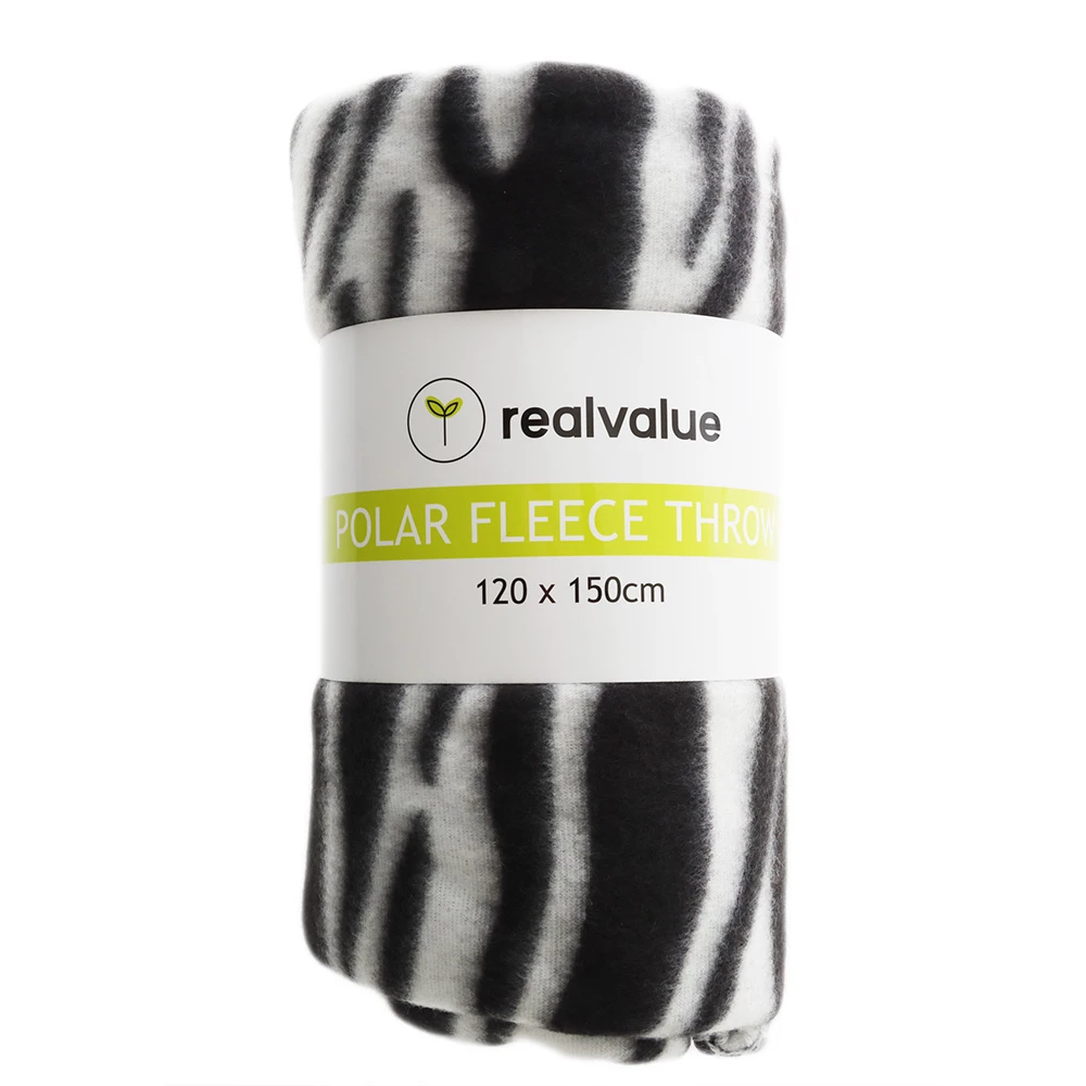 White Label Polar Fleece Throw Blanket 1 White Label Polar Fleece Throw Blanket