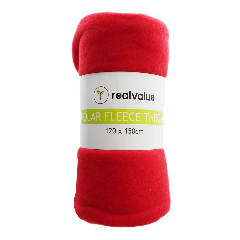 White Label Polar Fleece Throw Blanket 2 White Label Polar Fleece Throw Blanket - Image 2