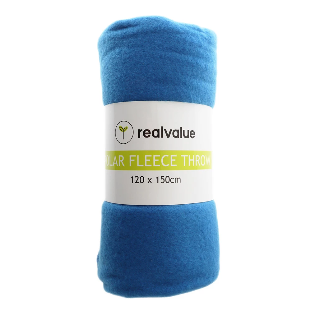 White Label Polar Fleece Throw Blanket 4 White Label Polar Fleece Throw Blanket - Image 4