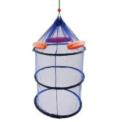White Label Collapsible Live Bait Cage With Floats