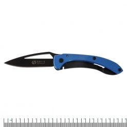 White Label Folding Pocket Knife With Aluminium Handle Blue -White Label Sales Store 184848 5 n