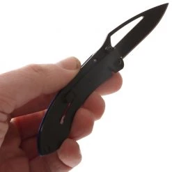 White Label Folding Pocket Knife With Aluminium Handle Blue -White Label Sales Store 184848 6 n