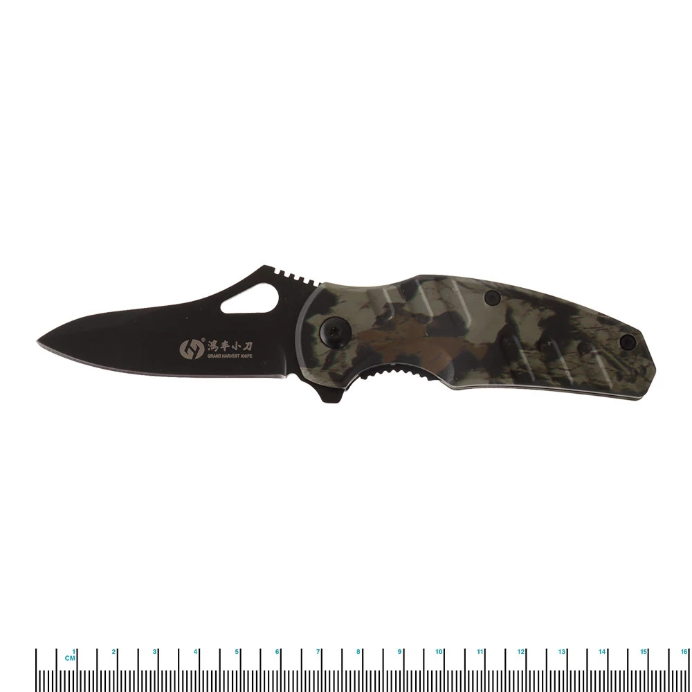 White Label Folding Pocket Knife With Aluminium Handle Camo 4 White Label Folding Pocket Knife With Aluminium Handle Camo - Image 4