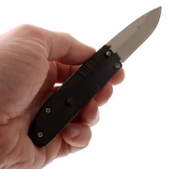 White Label Folding Pocket Knife With ABS Handle Black -White Label Sales Store 184850 6 n