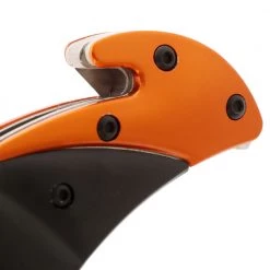 White Label Folding Pocket Knife With ABS Handle Black/Orange -White Label Sales Store 184851 6 n
