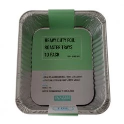 White Label BBQ Foil Roasting Pan Qty 10