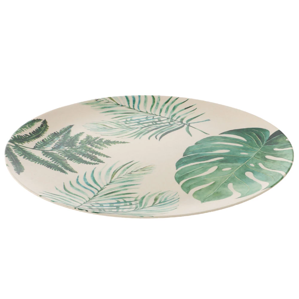 White Label Bamboo Dinner Plate 25cm 1 White Label Bamboo Dinner Plate 25cm