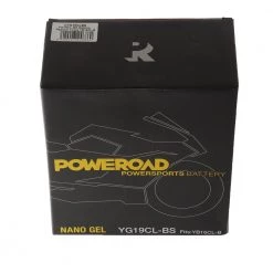White Label Poweroad YG19CL-BS Nano Gel Battery 12V 21Ah