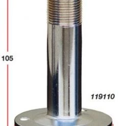 White Label Fixed Stainless Long Post Aerial Mount For SeaMaster