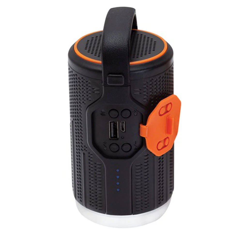 White Label Aura LED Camping Lantern With Bluetooth Speaker And Power Bank 1 White Label Aura LED Camping Lantern With Bluetooth Speaker And Power Bank