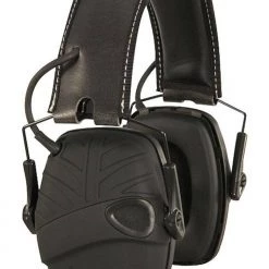 White Label Howard Leight Impact Sport Tactical Electronic Earmuffs Black