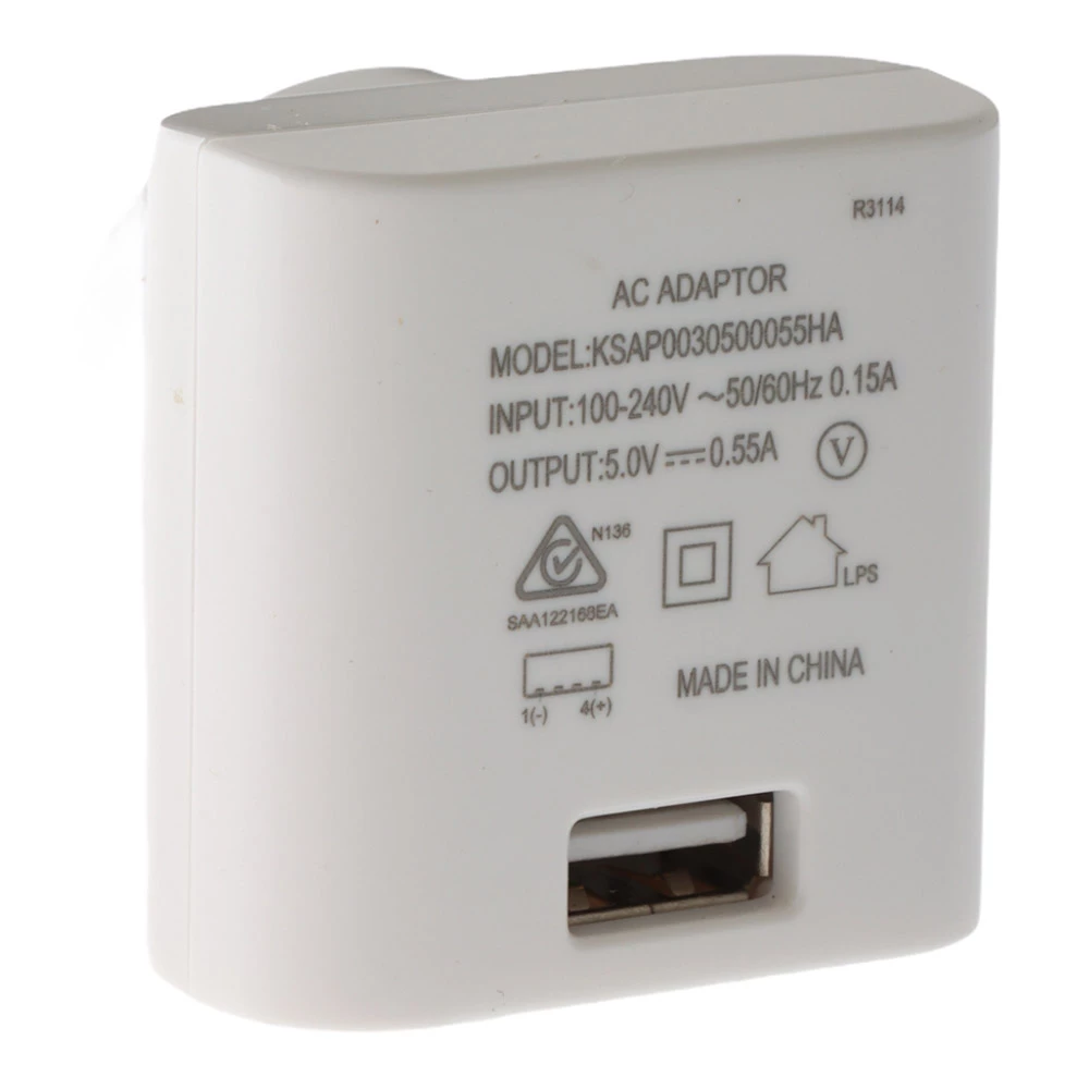 White Label USB Wall Charger 1 White Label USB Wall Charger