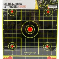 White Label Fun Target Shoot-and-Show 12in Targets 5 Pack