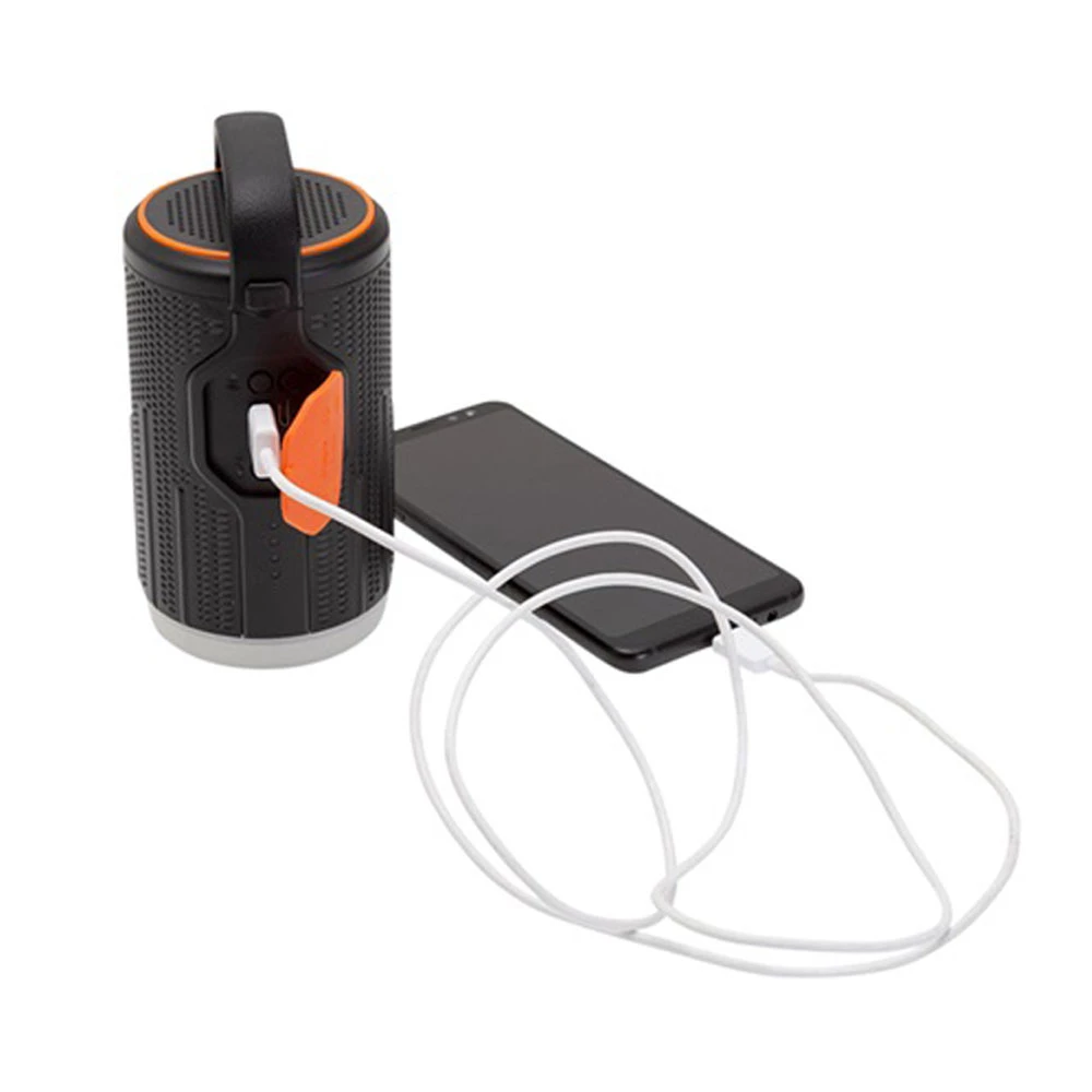 White Label Aura LED Camping Lantern With Bluetooth Speaker And Power Bank 2 White Label Aura LED Camping Lantern With Bluetooth Speaker And Power Bank - Image 2