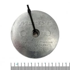 White Label Rudder Zinc Anode With Fixing Hole 0.6kg