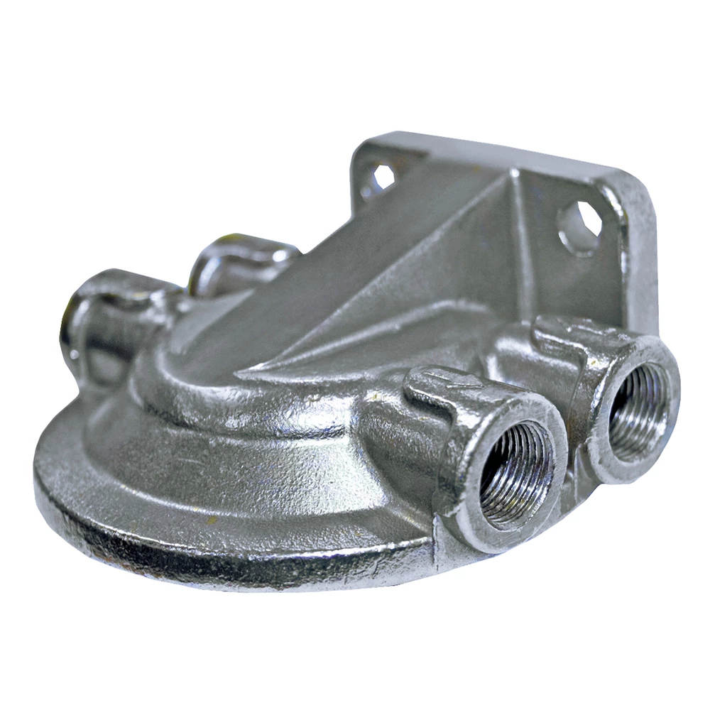 White Label Replacement Cast Stainless Steel Head For Fuel Filter With Clear Bowl 1 White Label Replacement Cast Stainless Steel Head For Fuel Filter With Clear Bowl