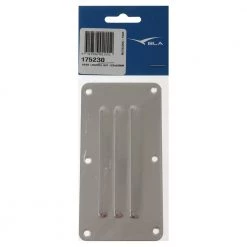 White Label Stainless Steel Louvre Vent - 3 Louvres