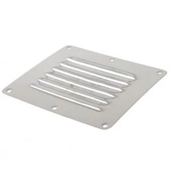 White Label Stainless Steel Louvre Vent - 6 Louvres