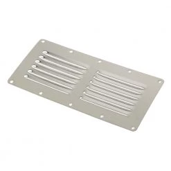 White Label Stainless Steel Louvre Vent - 2x6 Louvres