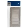White Label Stainless Steel Louvre Vent - 14 Louvres