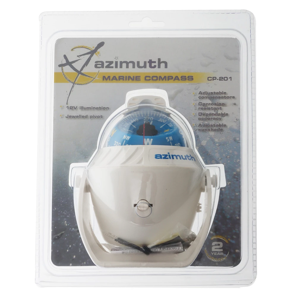 White Label Azimuth 200 Bracket Mount Compass 2 White Label Azimuth 200 Bracket Mount Compass - Image 2