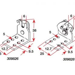 White Label Cable Hook Clip 30/33 Series