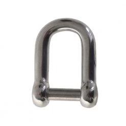 White Label Stainless Steel Countersunk Pin D Shackle
