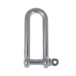 White Label Stainless Steel Captive Pin Long D Shackle
