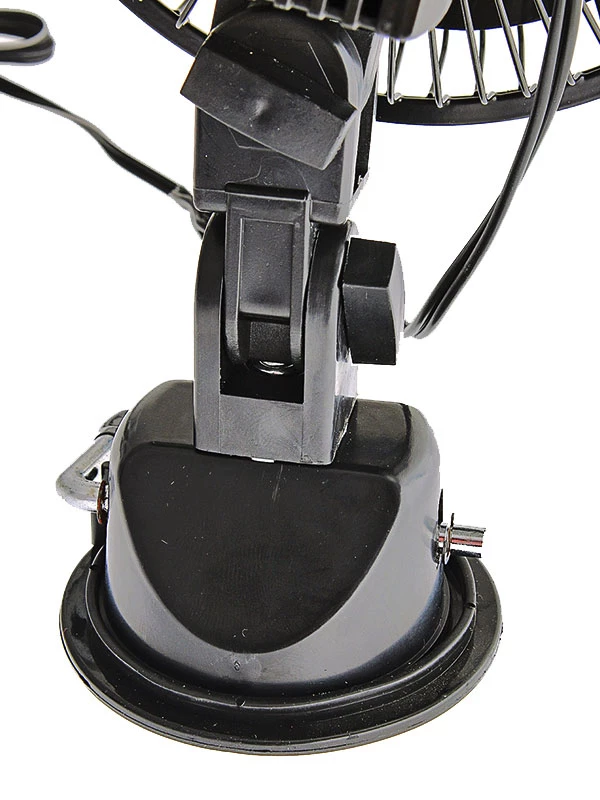 White Label Portable Oscillating Fan With Suction Mount Bracket 12VDC 5 White Label Portable Oscillating Fan With Suction Mount Bracket 12VDC - Image 5