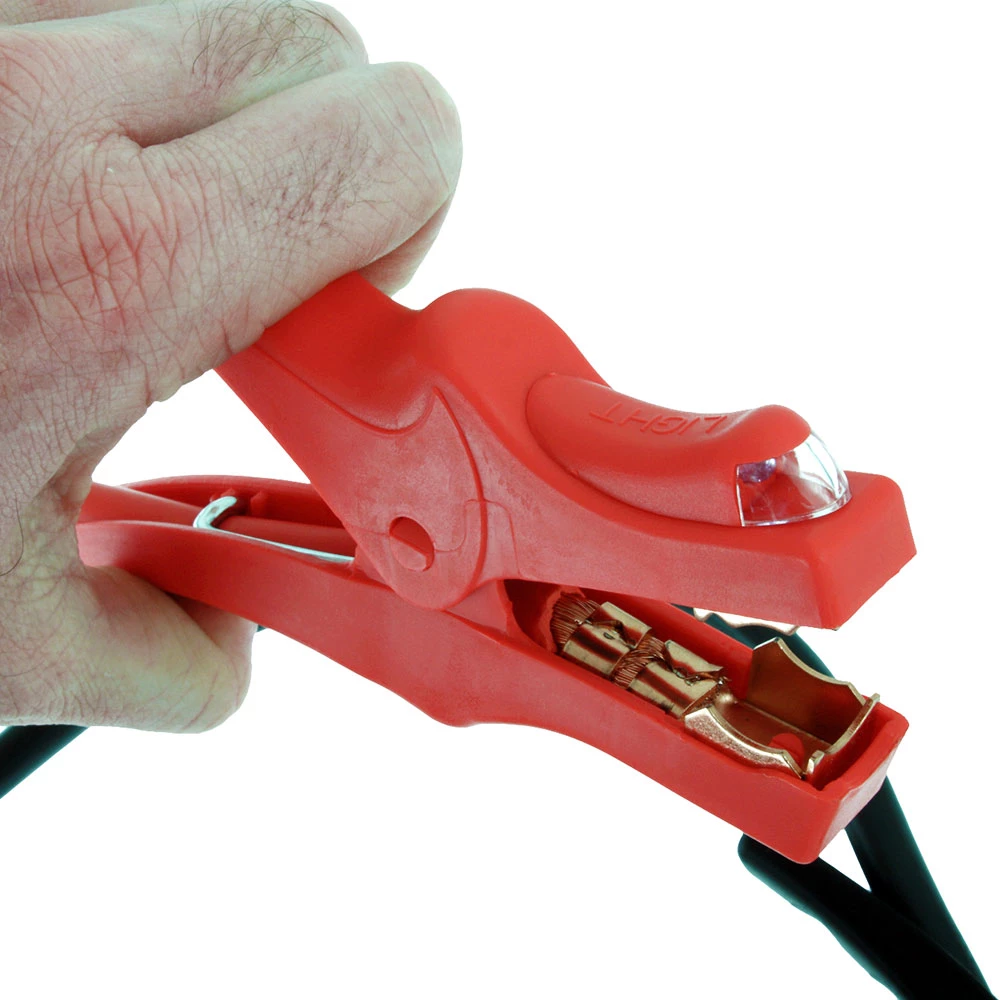 White Label Extra-Heavy Duty 700A 4.5m Jumper Leads With LED Illumination 3 White Label Extra-Heavy Duty 700A 4.5m Jumper Leads With LED Illumination - Image 3