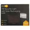 White Label Solar Rechargeable LED Floodlight With Motion Sensor 7w