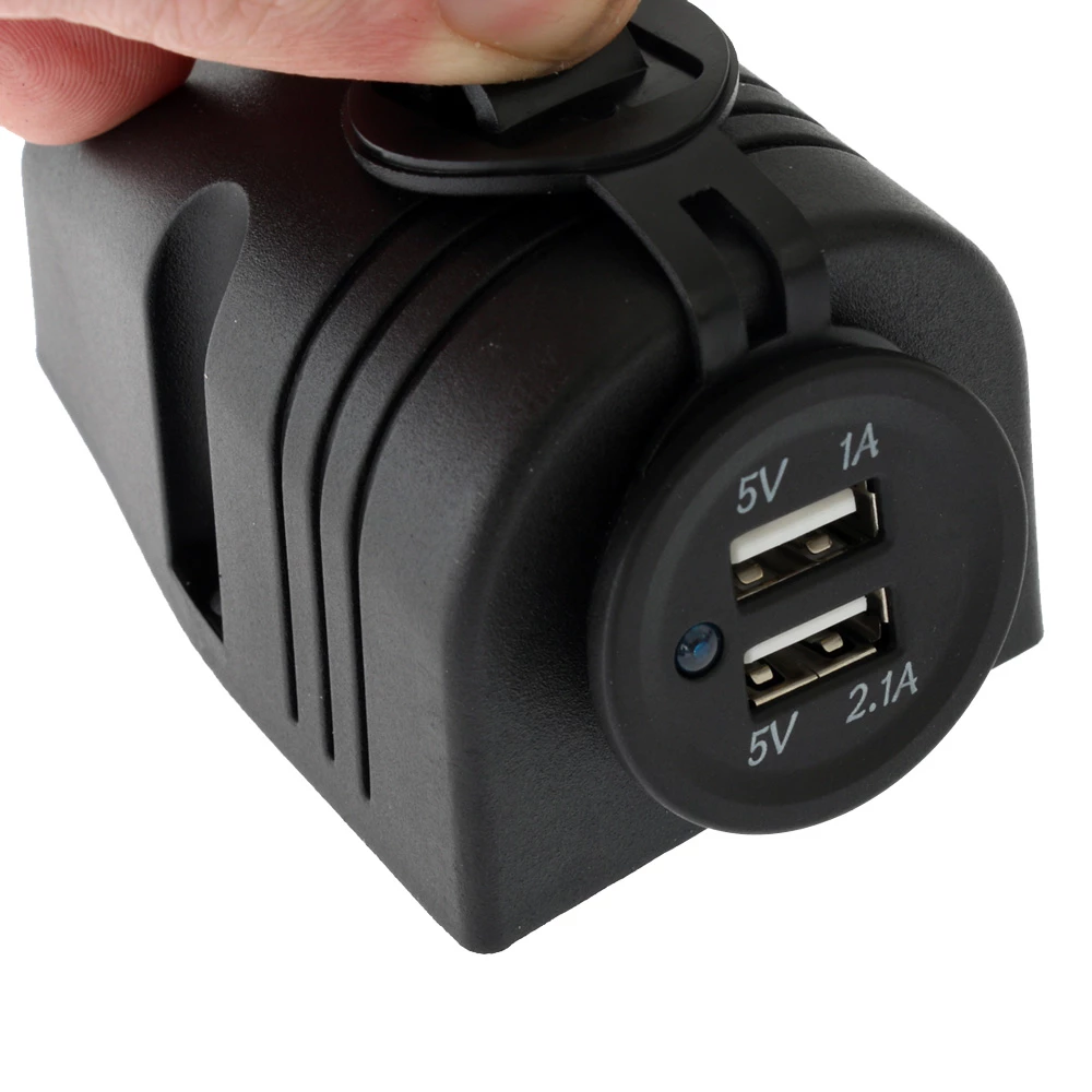 White Label 2 Port USB Charger With 3.1A Output 12/24VDC 2 White Label 2 Port USB Charger With 3.1A Output 12/24VDC - Image 2