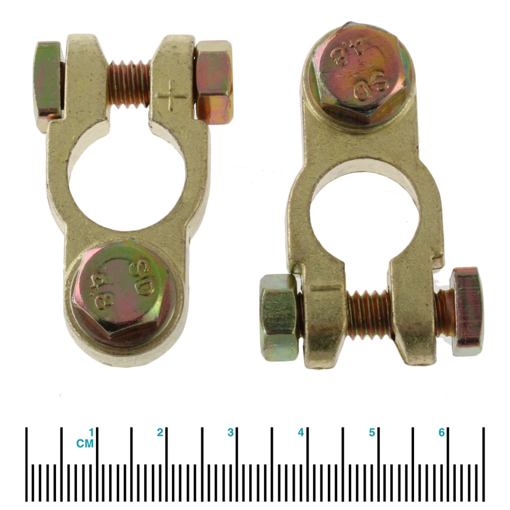 White Label Universal Lug Bolt Type Battery Terminals 2 White Label Universal Lug Bolt Type Battery Terminals - Image 2