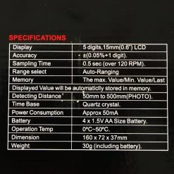 White Label Digital Tachometer -White Label Sales Store 32766 4 n