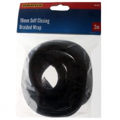 White Label Self-Closing Braided Wire Wrap 19mm X 2m