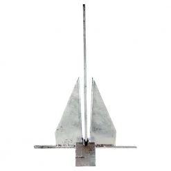 White Label Galvanised Danforth Sand Anchor