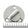 White Label Chromed Drain Plug 3-Hole Base